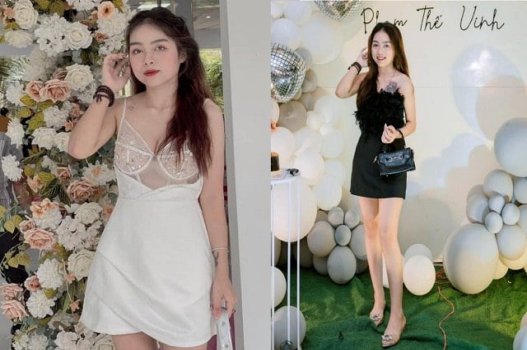 The Hot Girl on Tiktok โชว์ผีเสื้อสีชมพูเซ็กซี่ของเธอบนเครือข่ายสังคมออนไลน์