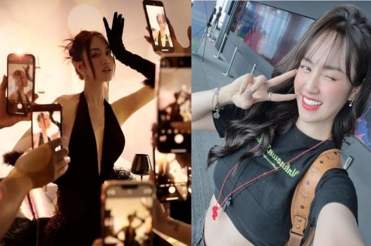 พาน้องสาวไปเดินไปตามถนนก่อนไปที่โรงแรม