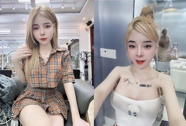 พบกับน้องสาวที่ร้อนแรงแสดงหน้าอกของเธอ