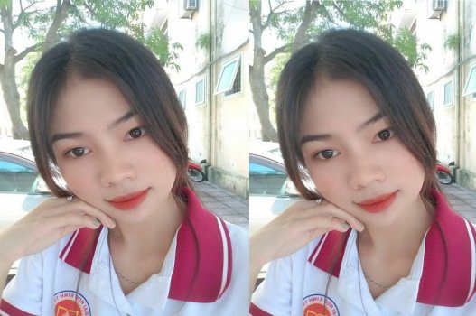 สาว ๆ ถูกถ่ายทำโดยเพื่อนร่วมชั้นของเธอในระหว่างชั้นเรียน