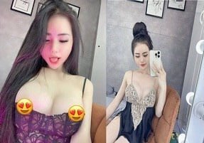 Van Anh แสดงน้ำของเธอที่เต็มไปด้วยน้ำ
